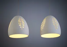 نور آویز.  روشنایی  لامپ های آویز.  لامپ سرامیکی.  روشنایی |  اتسی
