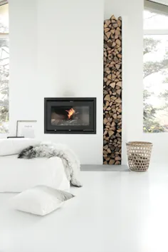8 طرح زیبا از دیوارهای چوبی - اطلس درختان خانگی
