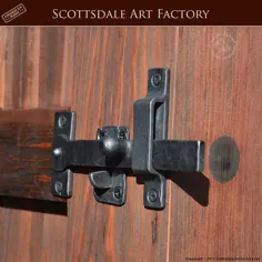 قفل آهن جعلی دستی: در هر اندازه برای استفاده با هر در و دروازه
