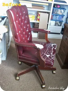 Office Redo - چگونه صندلی را که 5 دلار خریداری کردم ، دوباره نصب کنیم