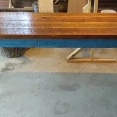 میز خانه فارم ساخته شده از چوب اصلاح شده - سفارشی ساخته شده به سفارش