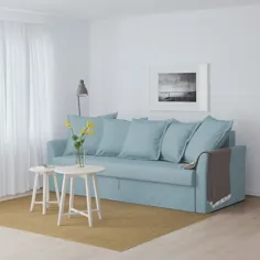مبل خوابیده HOLMSUND ، Orrsta آبی روشن - IKEA
