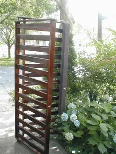 استفاده مجدد: قاب Futon به عنوان دروازه باغ |  یک دفترچه باغبان
