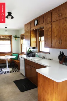 قبل و بعد: آشپزخانه دهه 1960 با زیر 200 دلار افتتاح می شود