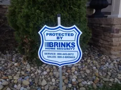 علامت بازتابنده امنیتی دزدگیر خانگی معتبر Brinks برای فروش بصورت آنلاین | پست و پنجره |  eBay