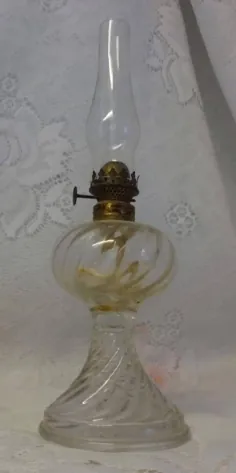 لامپ شیشه ای شفاف مینیاتوری روغن علاladالدین قدیمی |  eBay