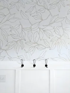 DIY و بدون پروژکتور "کاغذ دیواری" را نقاشی کرده اند