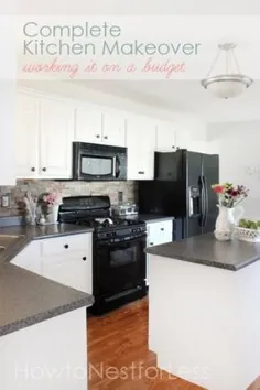 تغییر شکل کابینت آشپزخانه!