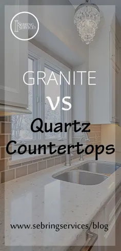 جوانب مثبت و منفی Quartz vs Granite Countertops: The Rownown Complete