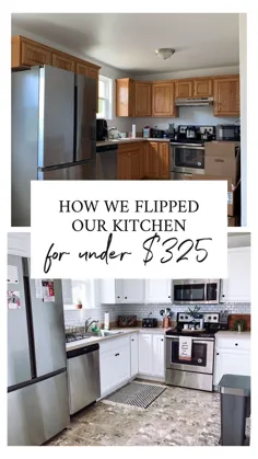 بازسازی آشپزخانه خانه مزرعه قبل و بعد