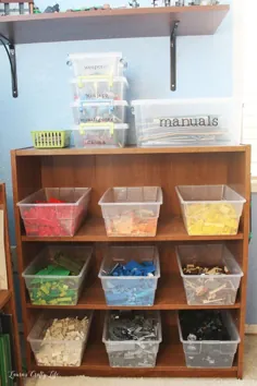 سازمان و ذخیره سازی LEGO