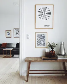 ترکیبی از سبک های قدیمی ، کلاسیک و مدرن - تور منزل آپارتمان کپنهاگ - DESIGNSETTER - طراحی سبک زندگی و مجله طراحی داخلی