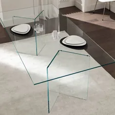میز ناهار خوری شیشه ای Tonelli Bacco - فوق العاده مدرن