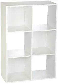 Closetmaid 8996-00 6-Cube Storage Organizer، سفید