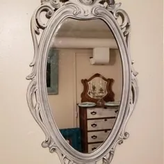 فیلم تزئینی خود چسب آنتیک آینه |  اتسی