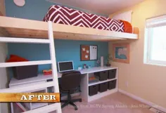 Loft Bed همانطور که در HGTV Saving Alaska دیده می شود
