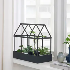 SVARTPEPPAR پایه گیاهی ، مشکی داخلی / روباز ، 12 1⁄2 "- IKEA