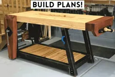برنامه های ساخت میز کار فولادی و چوبی روبو |  اتسی