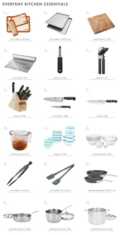 18 ملزومات آشپزخانه روزمره ، 9 ابزار "خوب است" + آنچه دیگر نیازی ندارید