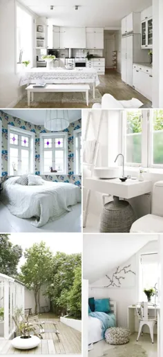 تصاویر داخلی عالی از یک خانه بازسازی شده در سوئد