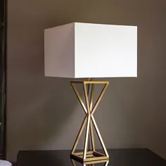 لامپ میز مارگارت به رنگ طلایی