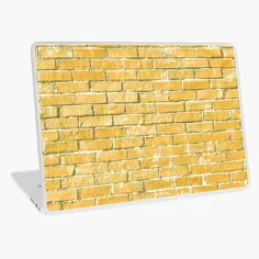 'Bright Yellow Brick Wall Pattern Industrial Modern Texture' Macbook Air 13 "(2015) توسط acatalepsys