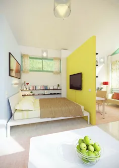 آپارتمان کوچک 30 متر مربع |  طراحی داخلی |  پاناگیوتیس زاکاس ، معمار