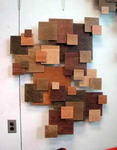 1001 پوند + verblüffende Ideen für Wanddeko aus Holz