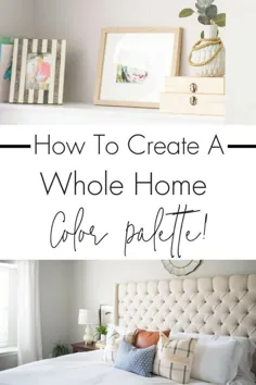 نحوه ایجاد یک پالت رنگی کل خانه