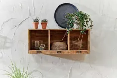قفسه کمد چوبی Makua - کوچک