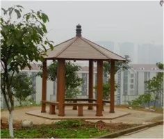 WPC Outdoor Gazebo and Pavilion