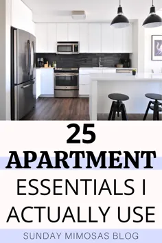 25 ملزومات اول آپارتمان که نمی توانید فراموش کنید!