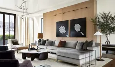 یک آپارتمان منهتن روشن و بزرگ که توسط کوین دومایس تزئین شده است