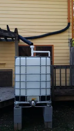 سیستم آبیاری آب باران DIY 600 گالن