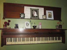 اسقاط پیانوی قدیمی