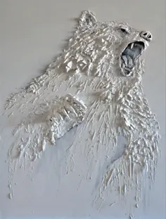 خرس سه بعدی در هنر