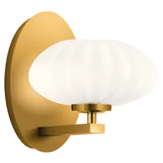 Kichler 52229FXG Pim 8 "Ton Bathroom Sconce | Build.com