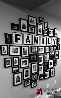 دیوار گالری "در اطراف خانواده"