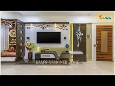 طراحی داخلی آپارتمان 3BHK در پونا | ویشرانتادی |  طراح کام