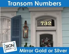 آدرس خانه اعداد Transom شماره ساختمانهای ساختمان شیشه ای |  اتسی