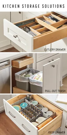 ذخیره سازی و سازماندهی کابینت آشپزخانه