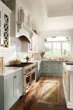 10 ترکیب رنگ کابینت آشپزخانه که در واقع می خواهید متعهد شوید