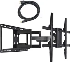 براکت تلویزیون دیواری تلویزیون مفصلی 24 اینچ Extension Full Motion Swivel برای اکثر تلویزیونهای LCD صفحه نمایش تخت پلاسما 40 "-90" LED با VESA 684x400،600x400،400x400،200x200 mm MW480B BCL