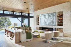 KAA Design و Pamela Smith Interiors در داخل و خارج برای اقامتگاه جنوبی کالیفرنیا درهم آمیخته اند
