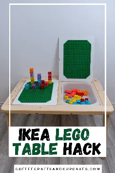 هک میز Ikea Lego - صنایع دستی قهوه و کاپ کیک