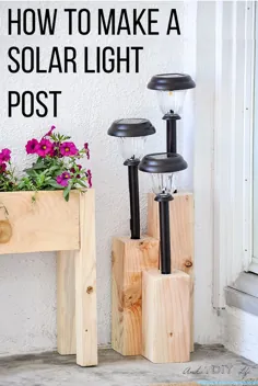 ارسال نور خورشیدی DIY با استفاده از تابلوهای 4x4