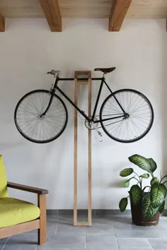 آویز دوچرخه ، در legno di quercia |  دوچرخه سواری شهری