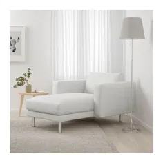 KIVIK Chaise longue ، Orrsta خاکستری روشن - IKEA