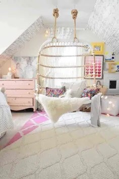 Tumblr Zimmer Inspiration: 50 تومن Schlafzimmer Deko Ideen für Teenager!