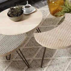 Kave Home Side table 'Houp' 3 نفره
